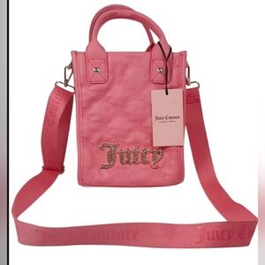 Juicy Couture Pink Quilted Crossbody/Handbag- NWT Never Used